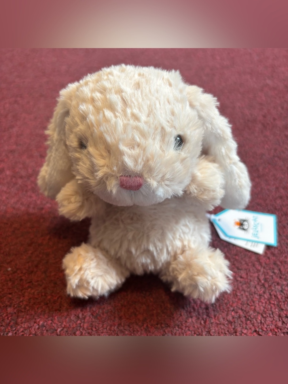 Jellycat Yummy Bunny Beige Cream New